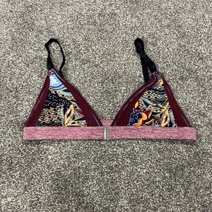 Bia Bora Colorful Patterned Bralette